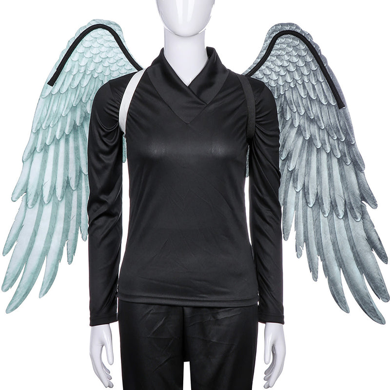 Halloween Props Carnival Angel Wings Party Cosplay Costume Accessory Adult Fancy