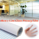 60cm 1.2M Frosted Window Tint Glass Privacy PVC Film For Home Office