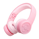 Wireless bluetooth Kids Childs Headphone Soft Foldable Portable Stereo Music Headset with Mic