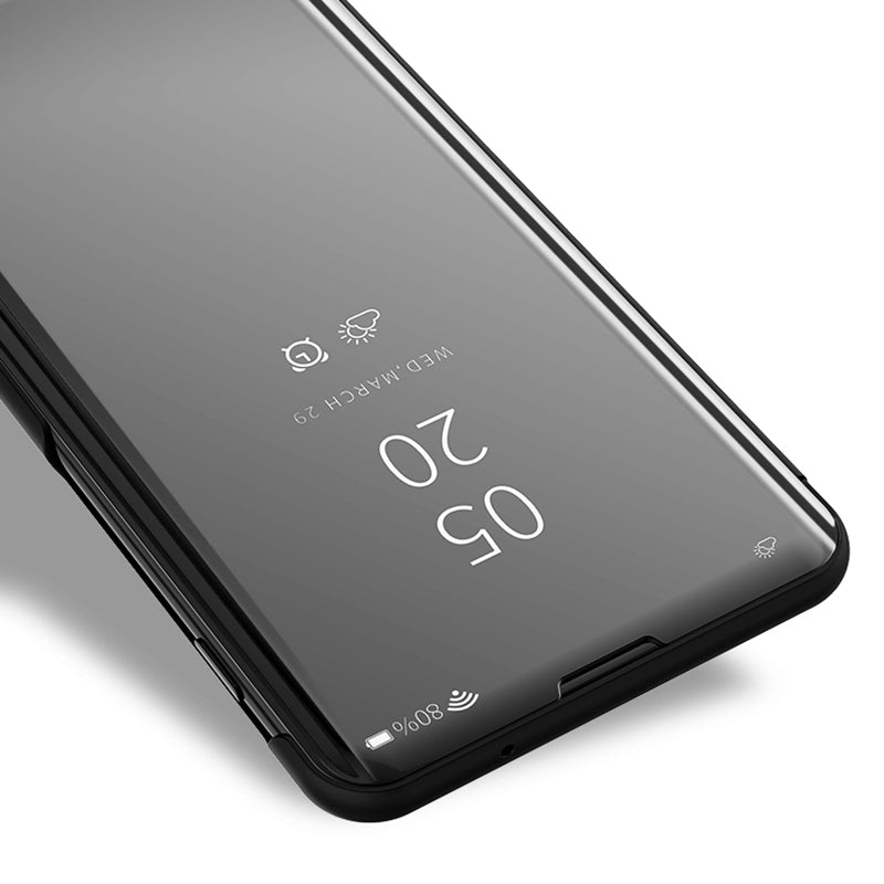 Bakeey Flip Smart Sleep Mirror Window View Bracket Protective Case For Xiaomi Mi 9 / Xiaomi Mi9 Transparent Edition