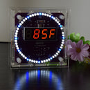 Geekcreit Fourth Generation DIY EC1838A DS3231 Light Control Rotation LED Electronic Clock Kit