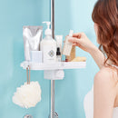 Diiib Portable Bathroom Showers Storage Rack Towel Hanging Shelf Hanging Storage Rack DIY Organization With Hook No Adhesive No Drilling from Xiaomi Youpin