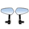 7/8inch 22mm Universal Motorcycle Handlebar Bar End Rear View Mirrors