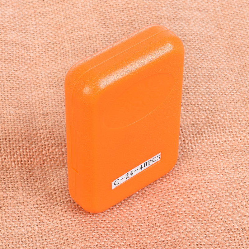 LEO 40pcs/lot Fly Fishing Lure Set Artificial Bait For Pesca Fish Fishing Hooks Tackle With Box