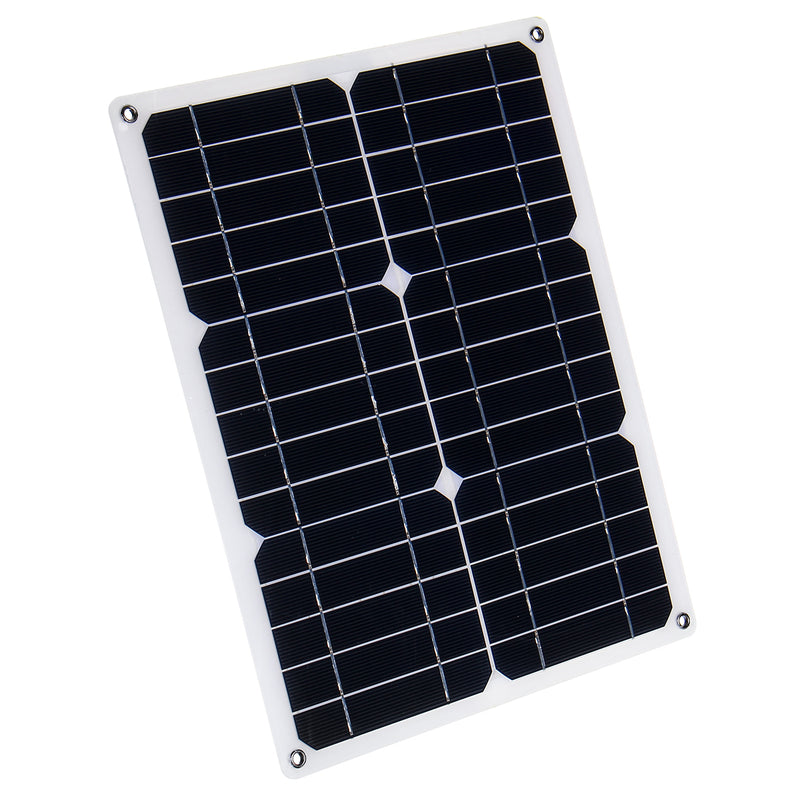 40W 18V Waterproof Mono Solar Panel Dual 12V/5V DC USB Monocrystaline Flexible Solar Charger For Car RV Boat Battery Charger