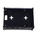 Black DIY Acrylic Case Box Shell with Screw and Black Thin Copper Aluminum Heatsink for 3.5 Inch TFT Screen Raspberry Pi 4B