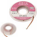 Effetool 5Ft/1.5mx2mm Desoldering Braid Solder Remover Copper Wick Spool Wire Cable Welding Wire