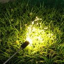 Solar Powered 8 Modes Warm White Sliver Wire Starburst Firework 90LED String Light for Christmas Wedding Garden