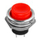 10Pcs 3A 125V Momentary Push Button Switch OFF-ON Horn Red Plastic