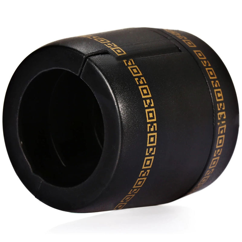 KCASA KC-SP160 Creative Wine Whiskey Bottle Top Red Wine Stopper with Password  BLACK