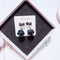 Sweet 925 Sterling Silver Earrings Full Rhinestone Bowknot Ball Stud Earrings for Women