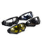 GHOST RACING Motorcycle Retro Racing Goggles Wind Dust Proof ATV Sunglasses Black Frame