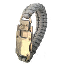 IPRee Outdoor EDC Survival Bracelet Parachute Rope Wrist Band Multifunctional Tools Kit
