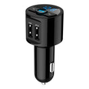 Mini LED Display Dual USB bluetooth Hands-free Smart Quick Car Charger Built-in Microphone