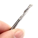 10pcs 3.175x17mm Single Flute End Mill Cutter 1/8 Inch Shank Tungsten Steel CNC Router Bit