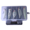ZANLURE 5pcs/set Mixed Luminous VIB Popper Crankbait Pencil Artificial Wobbler Fishing Lure With Box