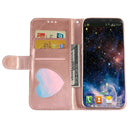 Bling Glitter Luxury Flip PU Leather Zipper Wallet Phone Bag with Multi Card Slots Stand Protective Case for iPhone 11 / iP XR / iP 7 / iP 8