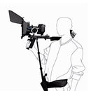 Rig Support Rod Belt fit Shoulder Mount for Video Camcorder Camera DV/DSLR