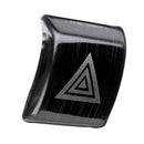 Car Emergency Light Switch Decorative Cover Trim Black For Toyota Camry 2018