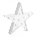 Cute LED Five-Pointed Star Night Light for Baby Kids Bedroom Home Decor