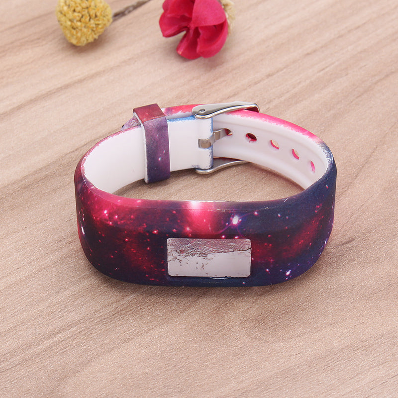 Bakeey Starry Sky Watch Band Replacement Silicone Strap for Garmin Vivofit JR Junior Tracker
