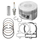 Piston Rings Gasket Spark Plug Kit Set For Yamaha YFM 350 1987-2004