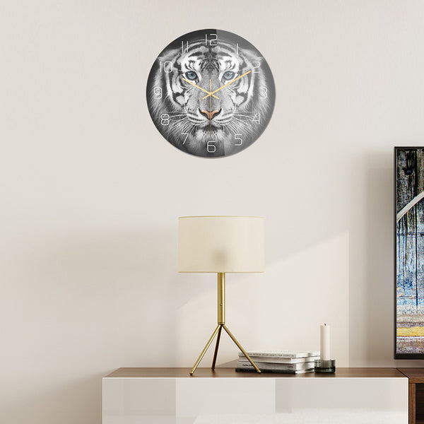 Loskii CC099 Creative Wall Clock Mute Wall Clock Quartz Wall Clock For Home Office Decorations