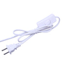 1.35M Two Groups 2 Pin LED Test Clip Light Base with Switch for E27 B22 Bulb Strip Light US Plug AC220V