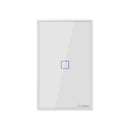 SONOFF T2 EU/US/UK AC 100-240V 1/2/3 Gang TX Series 433Mhz WIFI Wall Switch RF Smart Wall Touch Switch For Smart Home Work With Alexa Google Home