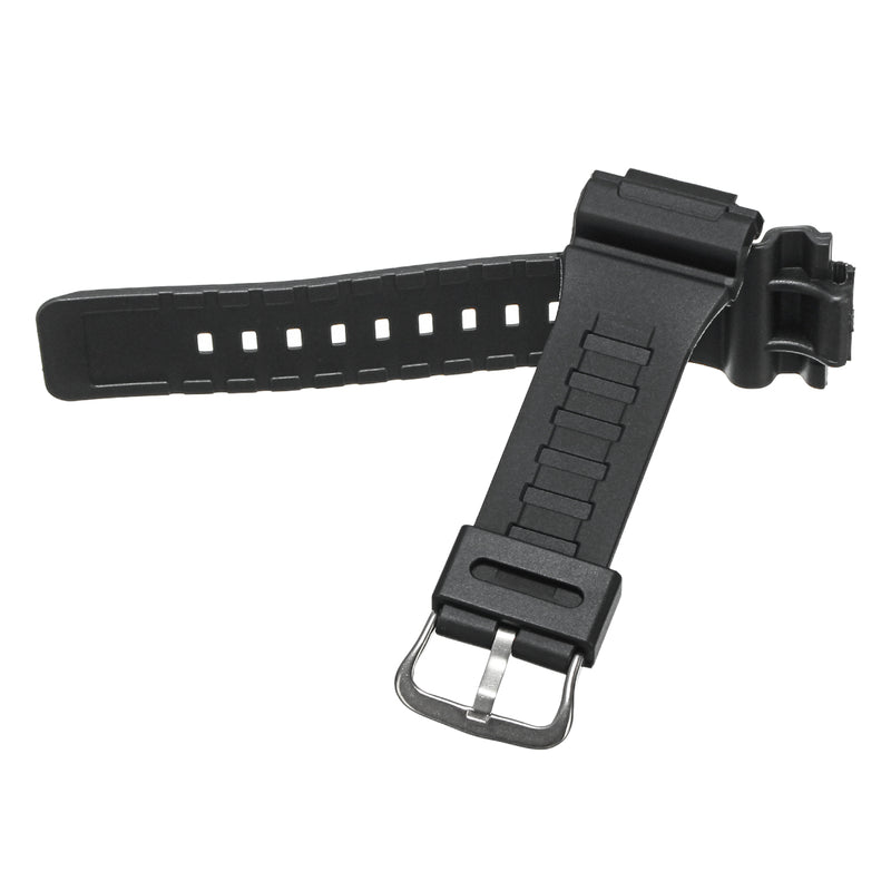 18mm Watch Strap Black Watch Band & Pins for G Shock AQ / SGW / AE / W / F