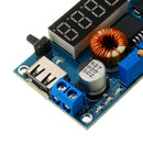 DC 5-36V to DC 1.25-32V 5A Constant Voltage Constant Current Step Down Power Supply Module with Display and Shell