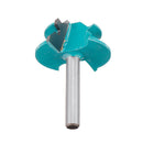 Drillpro 1/4 Inch Shank 45 Degree Lock Miter Router Bit 1-1/2 Inch Cutting Diameter Tenon Woodworking Cutter