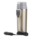 12-24V 350ml Intelligent Vehicle Heating Cup Adjustable Temperature Car Boiling Mug Electric Kettle Boiling Vehicle Thermos