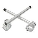 Pair 7/8"41mm Motorcycle Clip-on Bar Tube Handlebars CNC For Yamaha/Honda/GSXR