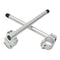 Pair 7/8"41mm Motorcycle Clip-on Bar Tube Handlebars CNC For Yamaha/Honda/GSXR