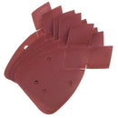 10Pcs Sandpaper Fits for Black and Decker Mouse 140mm Hook and Loop Palm Sander