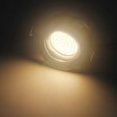 LUSTREON 5W 64 LED 490lm Round Recessed Ceiling Down Light Dimmable Spotlight AC220V-240V