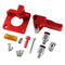 Upgraded Aluminum Dual Gear Pulley Dual Drive Extruder Kit For Creality CR-10 / CR-10S / CR-10S Pro / Ender-3 / Ender-3 Pro 3D Printer