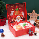 32*27.5*11cm Christmas Eve Decorations Gift Box Stereo Pattern Inside With Bag Hard Paper