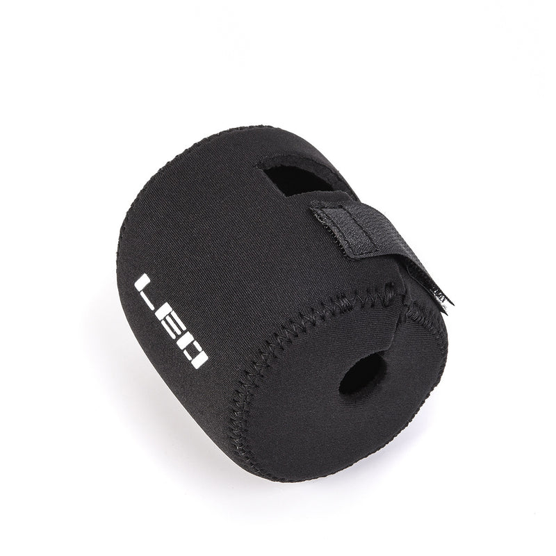 LEO SBR Elastic Outdoor Fishing Reel Bag Tackle Reel Protective Pouch For Trolling Drum Reel