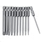 10pcs TT6-TT40 Torx Head Screwdriver Bit 75mm Hex Shank Power Drill Screwdriver Bits Set