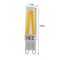 Dimmable G9 3W COB LED Crystal White Warm White Natural White Light Lamp Bulb AC220V