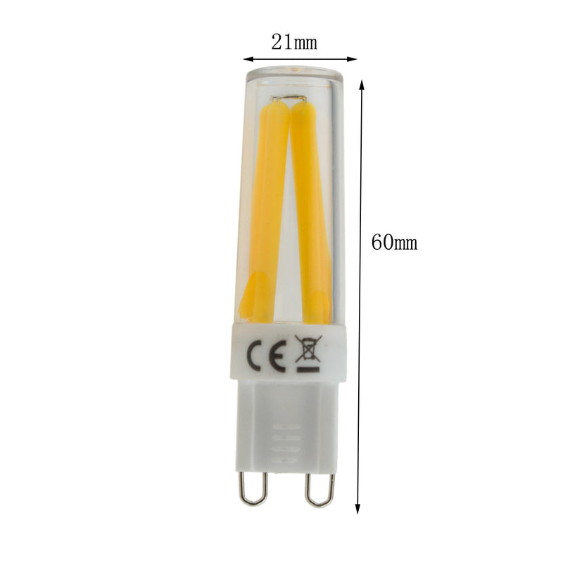 Dimmable G9 3W COB LED Crystal White Warm White Natural White Light Lamp Bulb AC220V