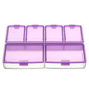 Empty Compartment Storage Case Box Nail Tip Rhinestones Gems Little Stuff Electronic Parts