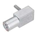 Machifit JGY370 DC 24V Self-locking Worm Gear Motor 10/30/90/150RPM Gear Turbine Reduction Motor