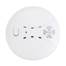 433Mhz Wireless Smoke Detector Can be Used Alone or With Alarm Wireless Smoke Sensor Detector Work With Security Alarm System Host