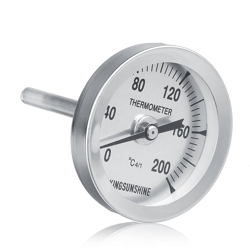 Thermometer For Home Brew Fruit W-ine Alcohol Distiller Part Copper Moonshine Ethanol Alcohol Water Distiller Still Stainless Boiler Supply