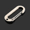 Sanrenmu SK010D Number Zero Stainless Steel Carabiner Tool Key Chain Lucky