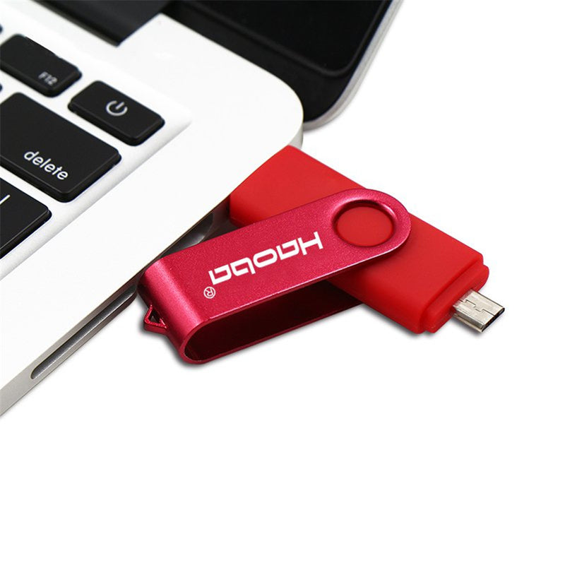 HAOBA 32GB Micro USB OTG USB 3.0 High Speed U Disk Flash Drive for Xiaomi Mobile Phone Tablet PC