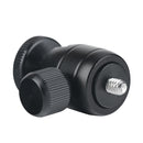 Ulanzi U-30P Metal Mini Tripod Head Ballhead with Dual 1/4 Screw